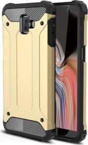 CASE ETUI ARMOR ZŁOTY SAMSUNG GALAXY J6 PLUS 2018 standard