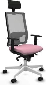 Office Chair with Headrest Piqueras y Crespo 1D026N1 Pink