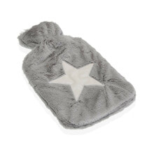 Hot Water Bottle Versa Grey Polyester Textile 2 L Star