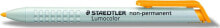 Staedtler STAEDTLER Trockenmarker Lumocolor non-perm gelb