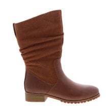 Softwalk Mercer S2055-271 Womens Brown Suede Zipper Casual Dress Boots купить онлайн