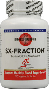 Грибы mushroom Wisdom Maitake SX-Fraction Грибы майтаке SX-фракция для здорового уровня сахара в крови 90 растительных таблеток