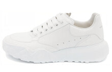 Alexander McQueen Court Leather Low-top Sneakers