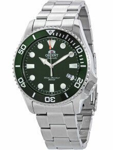 Мужские наручные часы с браслетом Мужские наручные часы с серебряным браслетом Orient RA-AC0K02E10B Triton Automatik 43mm 20ATM