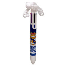 REAL MADRID 6 Colors Ballpen With Cord