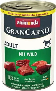 Animonda Animonda GranCarno Mokra Karma dla Psa Dzik 400g