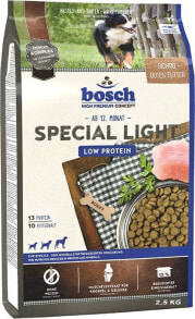 Сухие корма для собак Сухой корм для собак Bosch, Special Light, для взрослых с заболеваниями мочевыделительной системы, 2.5 кг