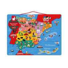 JANOD Magnetic Spain Map Educational Toy