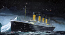 Сборные модели и аксессуары для детей revell R.M.S. Titanic 1:1200 Военный корабль Сборочный комплект 05804