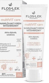 Feuchtigkeitsspendende Tagescreme mit Vitaminen - Floslek MultiVIT Care Moisturizing Vitamin Cream SPF15