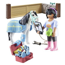 PLAYMOBIL Horse Therapist Construction Game