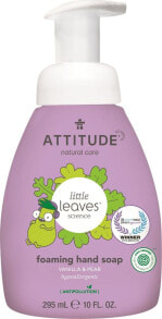 Жидкое мыло attitude Little Leaves Foaming Hand Soap Гипоаллергенное мыло для детей с ароматом груши и ванили  295 мл