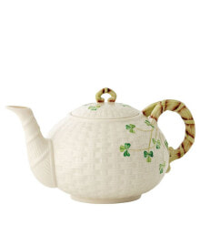 Belleek Pottery shamrock Teapot