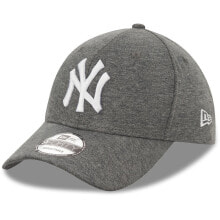 Мужские бейсболки Мужская бейсболка серая с логотипом NEW ERA New York Yankees MLB 9Forty Jersey Adjustable Cap