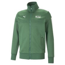 Puma Pl Mt7 Full Zip Track Jacket Mens Green Casual Athletic Outerwear 53822808