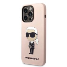 KARL LAGERFELD Klhcp14XSnikbcp iPhone 14 Pro Max 6.7 Silicone Ikonik phone case