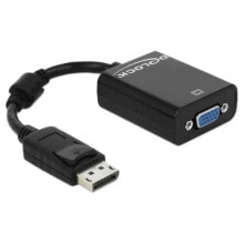 DELOCK DisplayPort To VGA M/F Adapter 12 cm