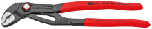 Plumbing and adjustable keys 87 21 250 - Tongue-and-groove pliers - 5 cm - 4.6 cm - Chromium-vanadium steel - Red - 25 cm