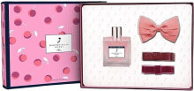 Jacadi Mademoiselle Petite Cerise - Duftset (Eau de Toilette /100 ml + Haarclips /3 St.)