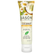 Jason Natural, Simply Coconut, отбеливающая зубная паста, кокосовый крем, 119 г (4,2 унции)