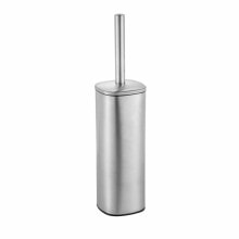 Toilet Brush DKD Home Decor 9,5 x 9,5 x 39 cm Silver Stainless steel polypropylene