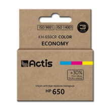 Купить картриджи для принтеров Actis: Картридж с оригинальными чернилами Actis KH-650CR Розовый/Желтый
