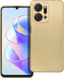 OEM Futerał METALLIC do HONOR X7A złoty