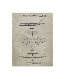 Trademark Innovations cole Borders 'Boeing Rc 1 Airplane Concept' Canvas Art - 19