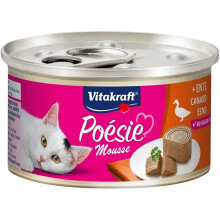 VITAKRAFT Poésie Mousse Duck wet food for cat 85g