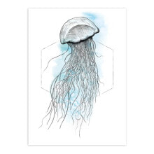 Wandbild Jellyfish