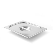 Посуда и емкости для хранения продуктов Steel lid for GN Kitchen Line with a cutout for a ladle GN 1/2 - Hendi 806937