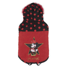 Пальто для собак Minnie Mouse Чёрный Красный XXS