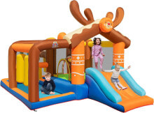 Children's inflatable complexes and trampolines