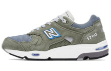 New Balance NB 1700 复古休闲 低帮 跑步鞋 男女同款 灰色 / Кроссовки New Balance NB 1700 M1700JP