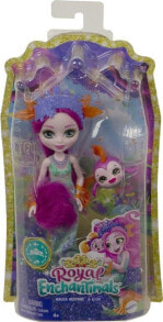 Купить куклы и пупсы для девочек Mattel: Mattel Enchantimals Royals Maura syrenka & rybka glide (GYJ02)