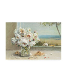 Trademark Global danhui Nai Coastal Roses V.2 Canvas Art - 36.5