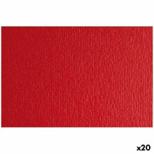 Картонная бумага Sadipal LR 200 текстурированная Красный 50 x 70 cm (20 штук)