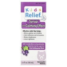 Kids Relief®, Syrup with Calming Effect, 0-12 Years, Grape, 3.4 fl oz (100 ml)