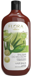 Balsam für trockenes und coloriertes Haar mit Aloe - Vis Plantis Flora Balm For Dry and Colored Hair