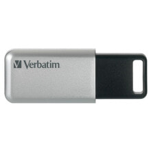 Verbatim Secure Pro USB флеш накопитель 16 GB USB тип-A 3.2 Gen 1 (3.1 Gen 1) Серебряный 98664