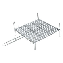 SAUVIC 50x50 cm reinforced double grill