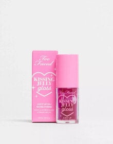 Too Faced – Kissing Jelly – Öl-Lipgloss in Raspberry