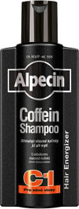 Caffeine shampoo against hair loss C1 Black Edition (Coffein Shampoo) 375 ml