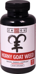 Витамины и БАДы для мужчин Zhou  Horny Goat Weed -- 60 Capsules