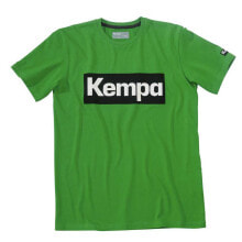 Мужские спортивные футболки Мужская спортивная футболка синяя с надписью KEMPA Promo Short Sleeve T-Shirt