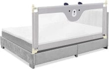 Protective barriers for children's beds