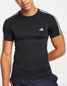 Черные мужские футболки Adidas купить от $66