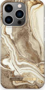 iDeal Of Sweden IDEAL OF SWEDEN IDFCGM19-I2161P-164 IPHONE 13 PRO CASE GOLDEN SAND MARBLE