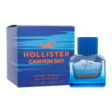 Купить женская парфюмерия Hollister: Hollister Canyon Sky 50 ml eau de toilette für Herren