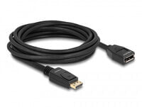 80004 - 5 m - DisplayPort - DisplayPort - Male - Female - Black